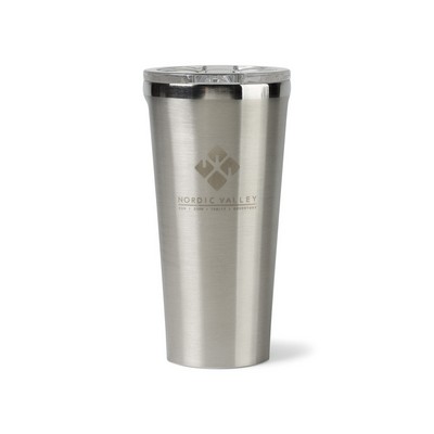 CORKCICLE® Tumbler - 16 Oz. - Brushed Steel