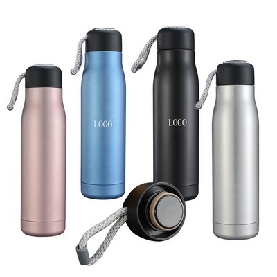 Stainless Steel Vacuum Bottle with Temperature Display