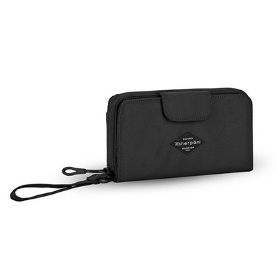 Sherpani® Tulum Long Wallet, Raven Black