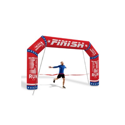 Custom Inflatable Angled Arch 15ft w/ Blower