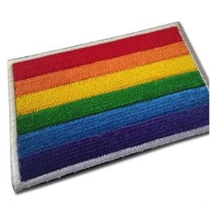 Rainbow Pride Flag Woven Patch