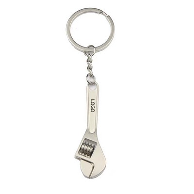 Rotatable Wrench Shaped Keychain