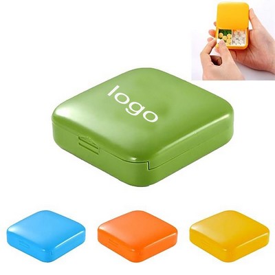 Slideable Plastic Pill Case