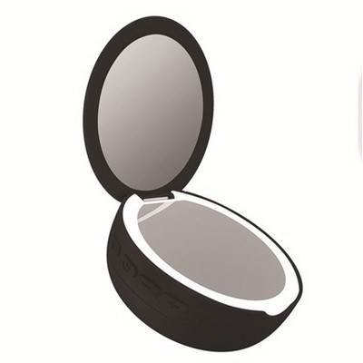 Bluetooth Makeup Mirror with LED Lights and Wireless Speaker