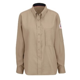 iQ Series® Women's Lightweight Comfort Woven Shirt w/Insect Shield® - Khaki Tan