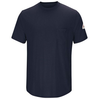 Bulwark® Men's Short Sleeve Lightweight Knit T-Shirt - Navy Blue