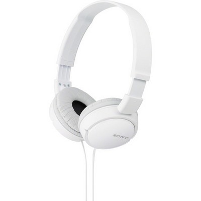 Sony MDR-ZX110 On-Ear Headphones in White