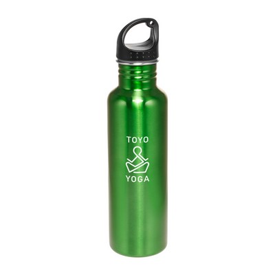 26 oz. Arden Stainless Steel Water Bottle (1 Color Imprint)