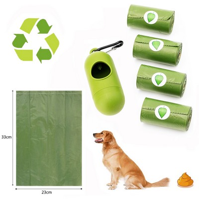 Biodegradable Dog Waste Bags With Dispenser