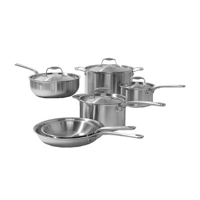 Made In 10-Piece Stainless Clad Cookware Set