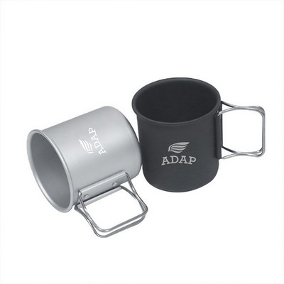 Camping Mugs with Foldable Handle