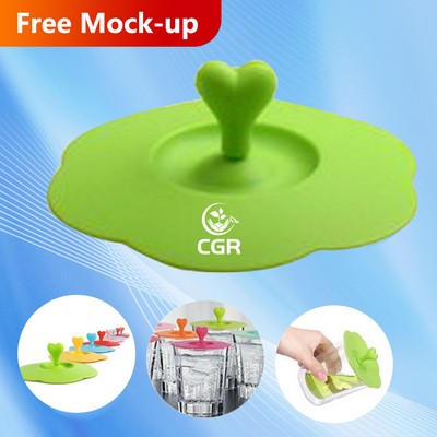 Silicone Beverage Cover Lid Set