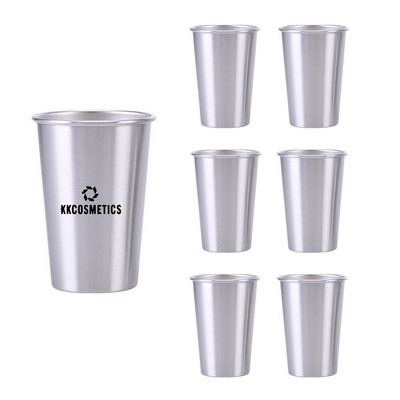 16oz Stainless Steel Pint Cup