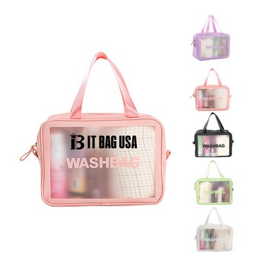 Clear Makeup Travel Toiletry Bag