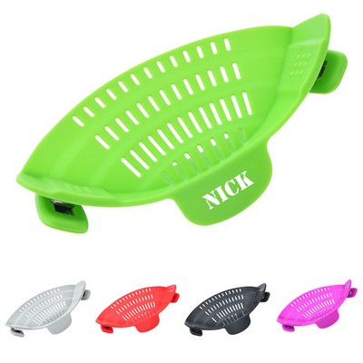 Clip On Silicone Strainer