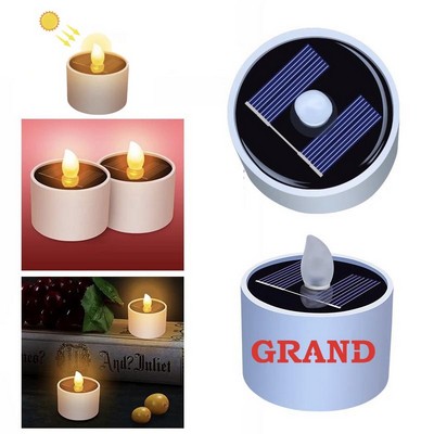 Solar Tea Light Outdoor Candles