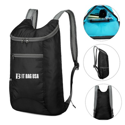 Ultralight Packable Travel Foldable Collapsible Backpack