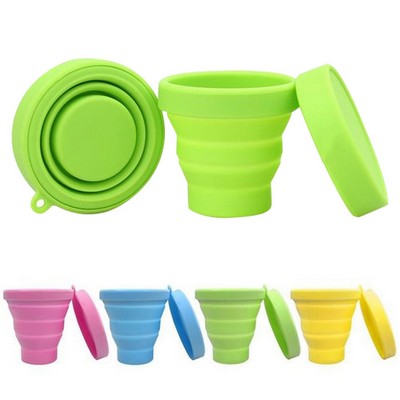 Compact 170ml Silicone Cups: Portable, Collapsible, and Space-Saving