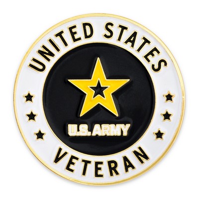 Officially Licensed U.S. Army Veteran Pin