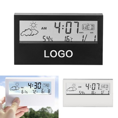 Transparent Digital Clock