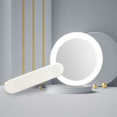 Folded LED Cosmetic Mirror