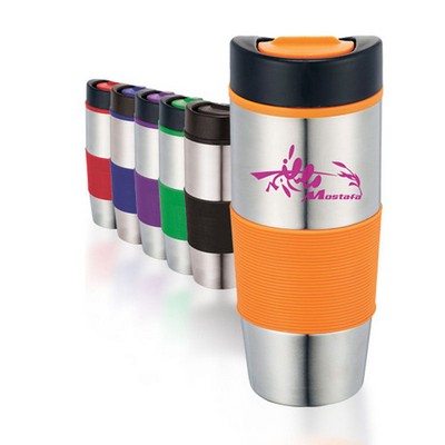 16 Oz Stainless Steel Travel Tumbler