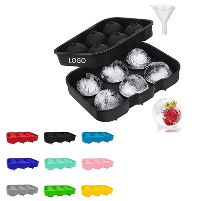 Silicone Ice Six Balls Cube Molds