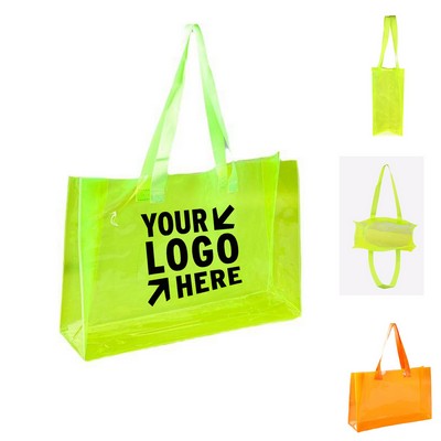 PVC Fluorescent Tote Bag