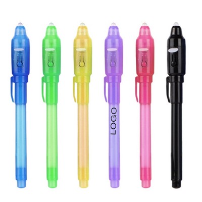 UV Light Secret Message Pen Spy Pens Magic Markers Cute Pens