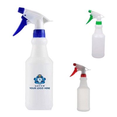 16oz. Plastic Trigger Spray Bottle Adjustable Nozzle