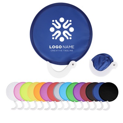 Pop Up Foldable Frisbee fan w/Handle