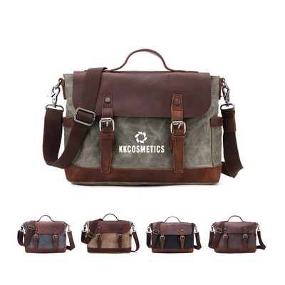 Waterproof Vintage Canvas Messenger Bag