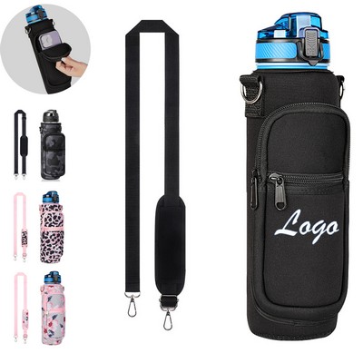 Sleeve With Strap And Storage Bag For 32-ounce Water Bottle