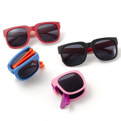 Folding Plastic UV Protection Sunglasses for Chidren