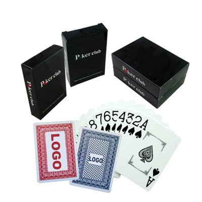 3 1/2"x2 1/2" Custom Waterproof PVC Full Color 32mil Thickness Poker Playing Cards