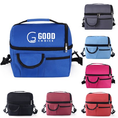 Large Insulated Lunch Cooler Bag