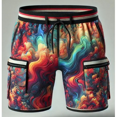 Custom Traditional Sublimated Pocket Shorts