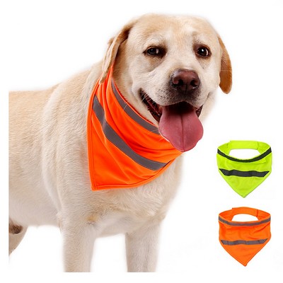 M Size Reflective Pet Collar Bandana