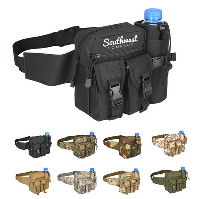 Water Bottle Holder Tactical Fanny Pack