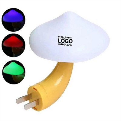 Light-activated Mushroom Night Light