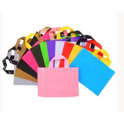 Soft Handles Plastic Shopping Bags-0.12mm