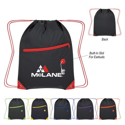 Color Pop Drawstring Bag