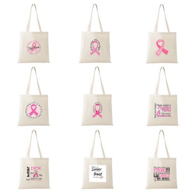 Breast Cancer Awareness Tote Bag