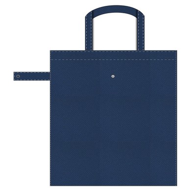 Folder Tote bag 15"X16"X5" Full Gusset -100% Non-Woven Polypropylene -Self fabric Handles