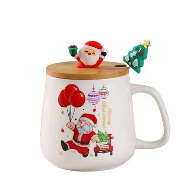 Creative 12-Ounce Santa Claus Mug