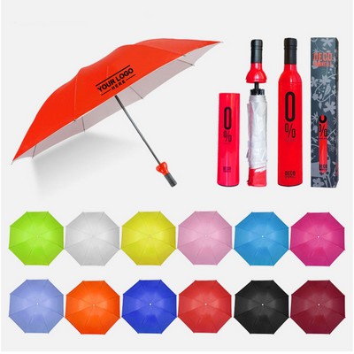 Wine Bottle Umbrella