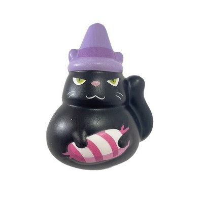 Halloween Magic Black Cat Stress Ball