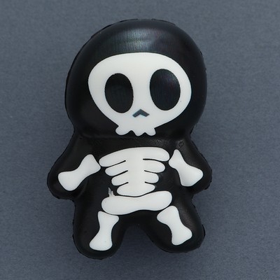 Halloween Black Skull Stress Ball