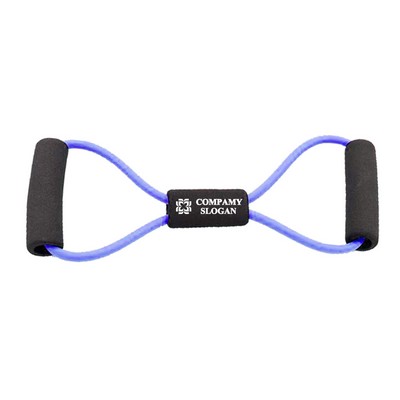 Figure 8 Exercise Resistance Band with Handle for Yoga