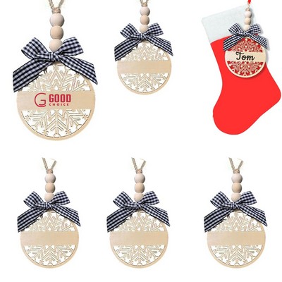 Christmas Stocking Name Tags&Tree Decorations